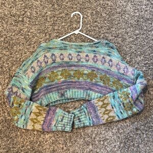 Urban Outfitters Pastel Patterned Sweater